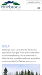 Mobile Screenshot of pinebrookgolfclub.com